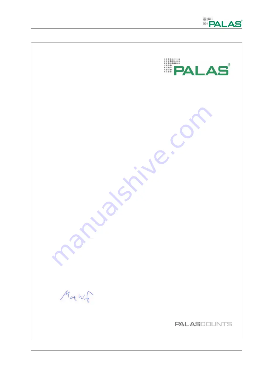 Palas Fidas Frog Operating Manual Download Page 32