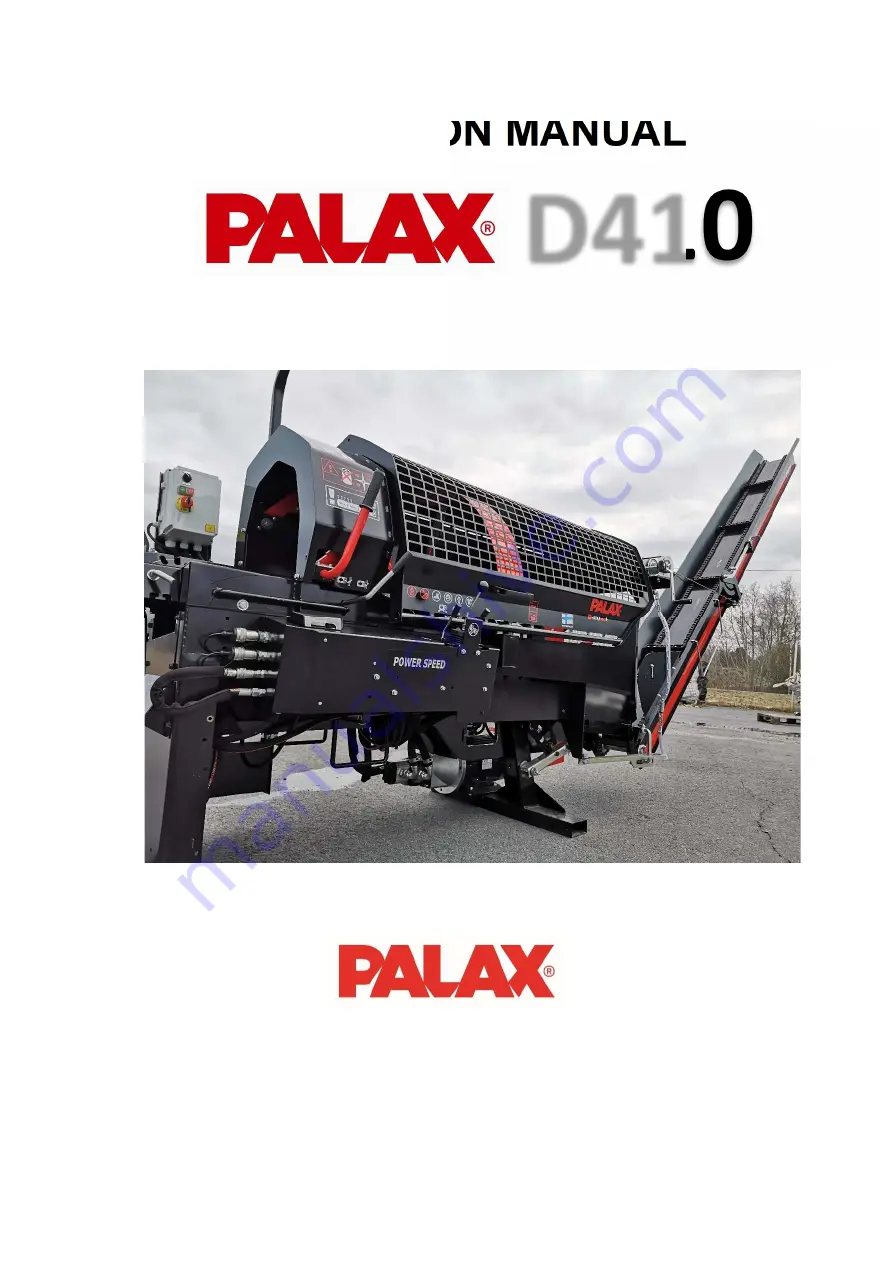 Palax D410 Pro+ Instruction Manual Download Page 1