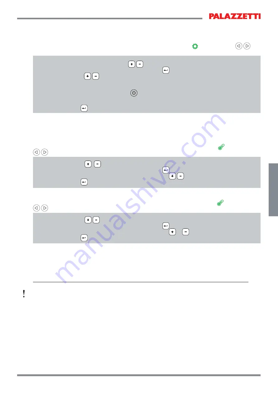 Palazzetti CT 14 Installation, User And Maintenance Manual Download Page 103