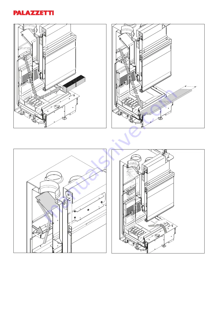 Palazzetti ECOMONOBLOCCO WT L Use And Maintenance Manual Download Page 28