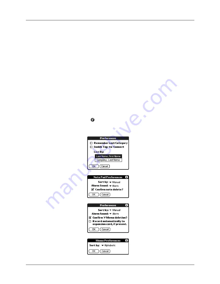 Palm Tungsten T Handbook Download Page 72