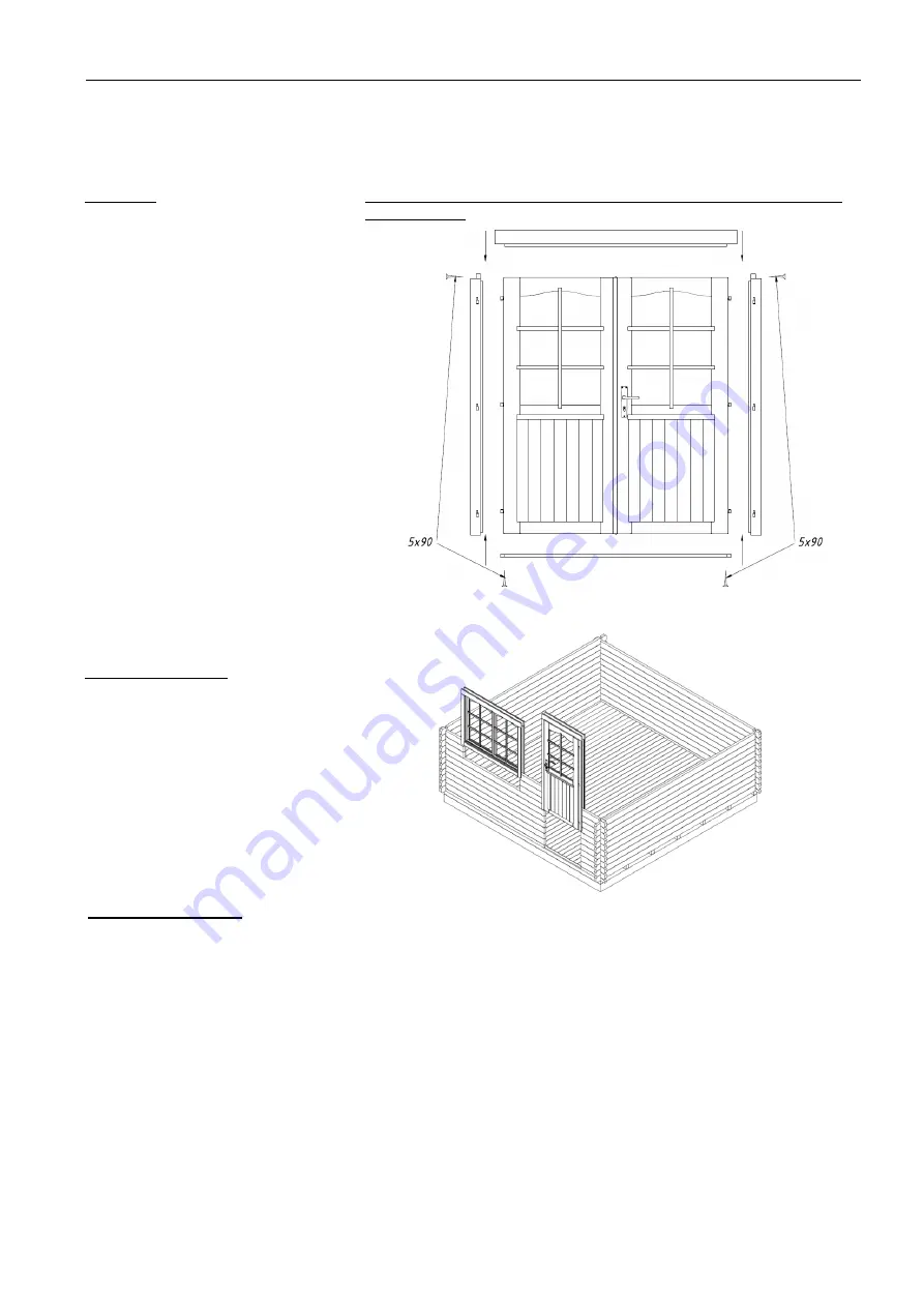 Palmako 470x570cm Installation Manual Download Page 25