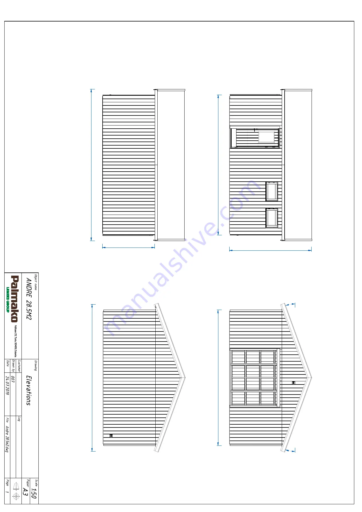 Palmako EL18-5658-1 Installation Manual Download Page 36