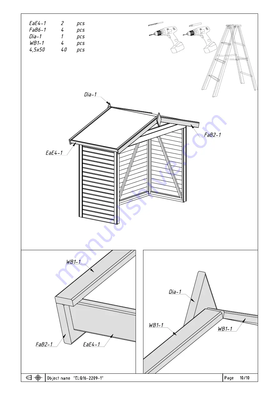 Palmako ELQ16-2209-1 Installation Manual Download Page 28