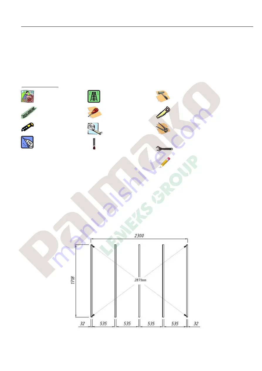 Palmako ELU16-2317 Assembly, Installation And Maintenance Manual Download Page 19