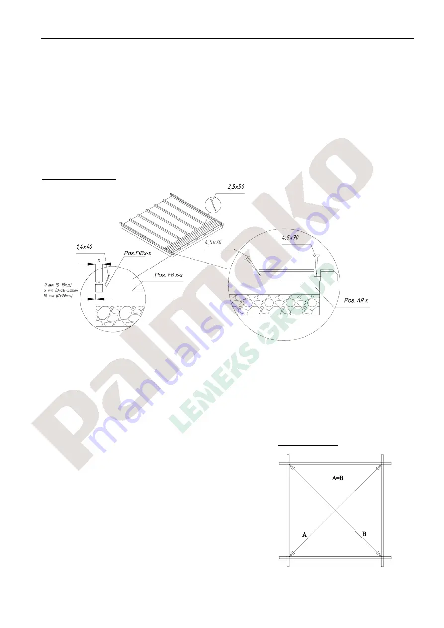 Palmako FRF34-3832 Installation Manual Download Page 41