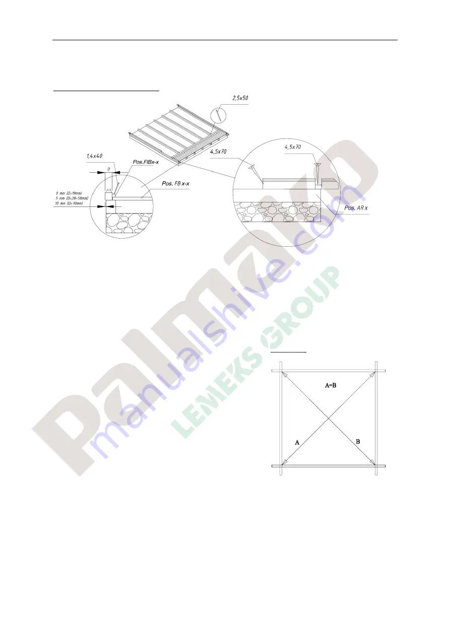 Palmako FRF34-3832 Installation Manual Download Page 84