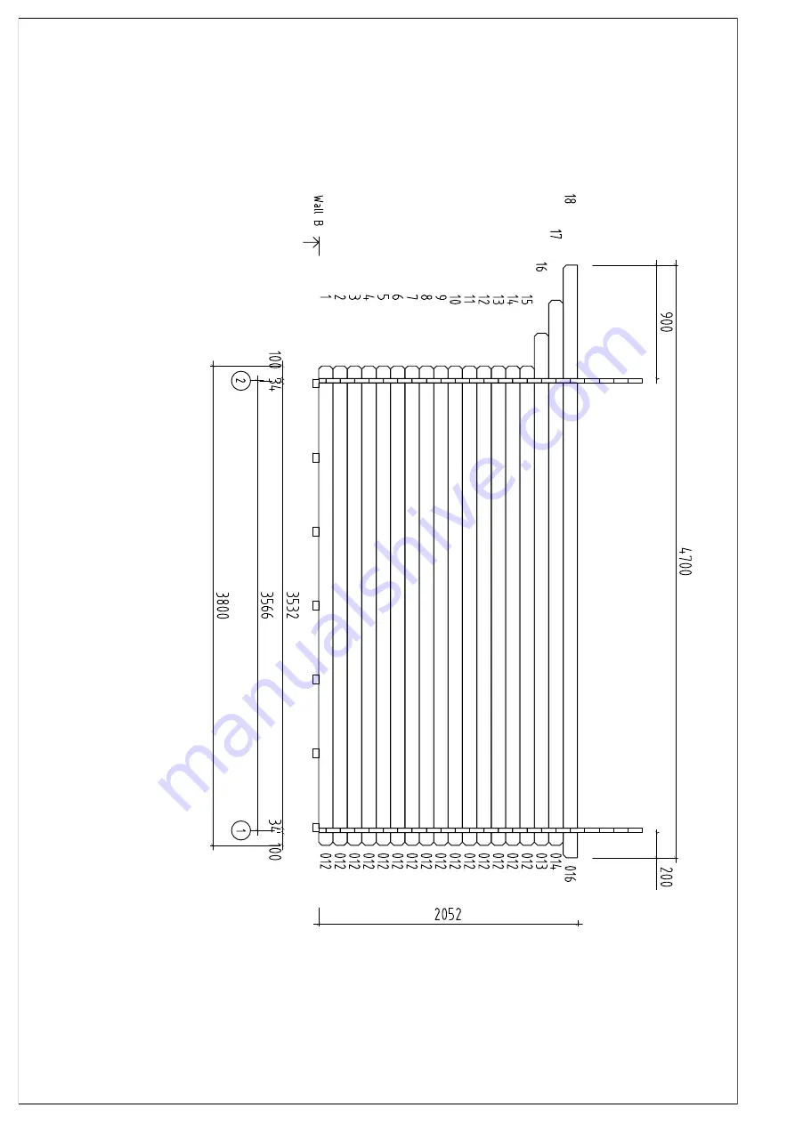 Palmako FRG34-5038 Installation Manual Download Page 14