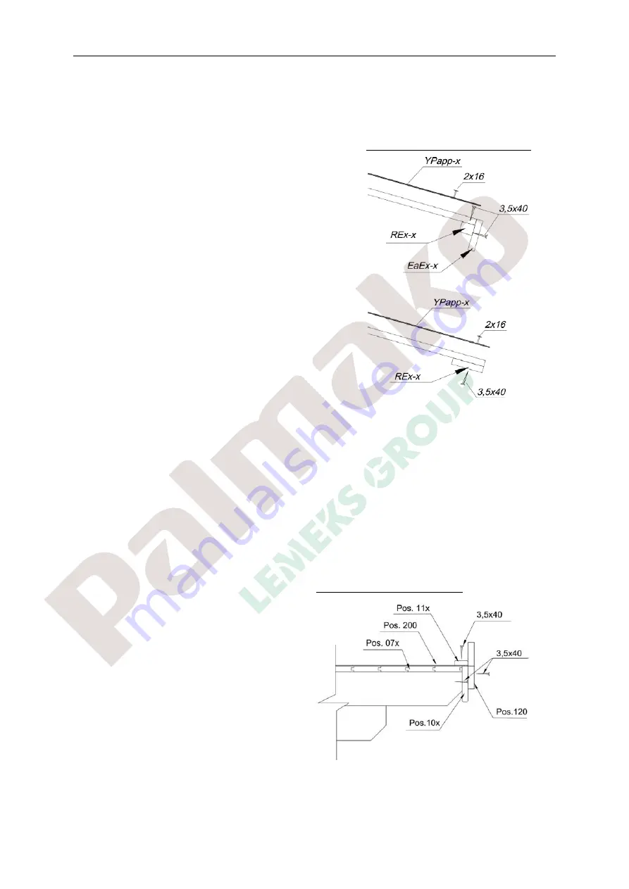 Palmako FRK44-3857-1 Installation Manual Download Page 42