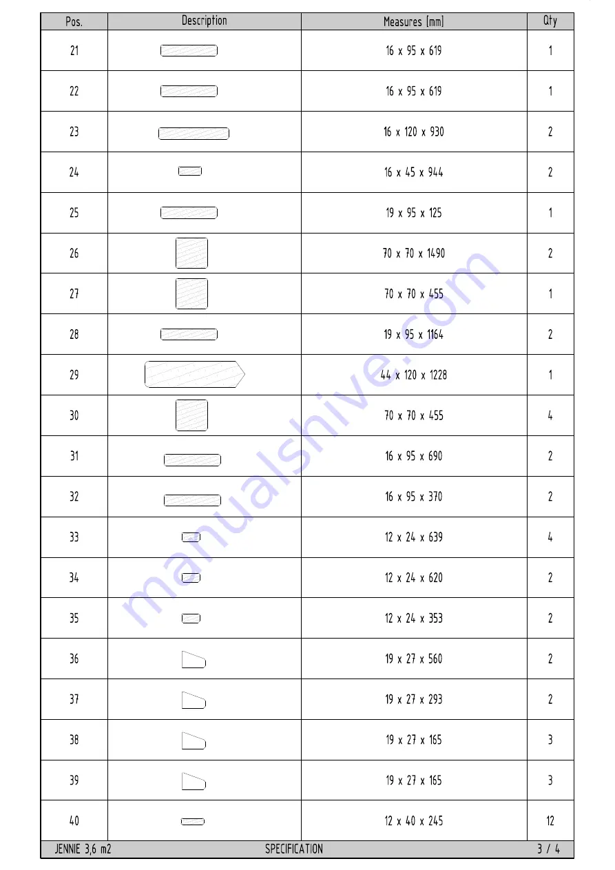 Palmako Jennie EL16-2316 Assembly, Installation And Maintenance Manual Download Page 72