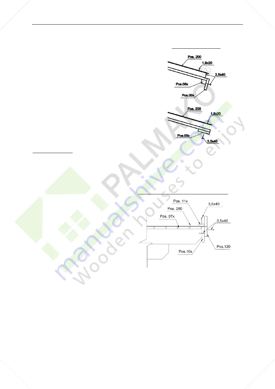 Palmako Mary FRB28-2926 Installation Manual Download Page 10