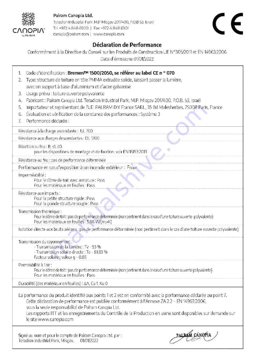 Palram CANOPIA MARQUISE How To Assemble Download Page 24