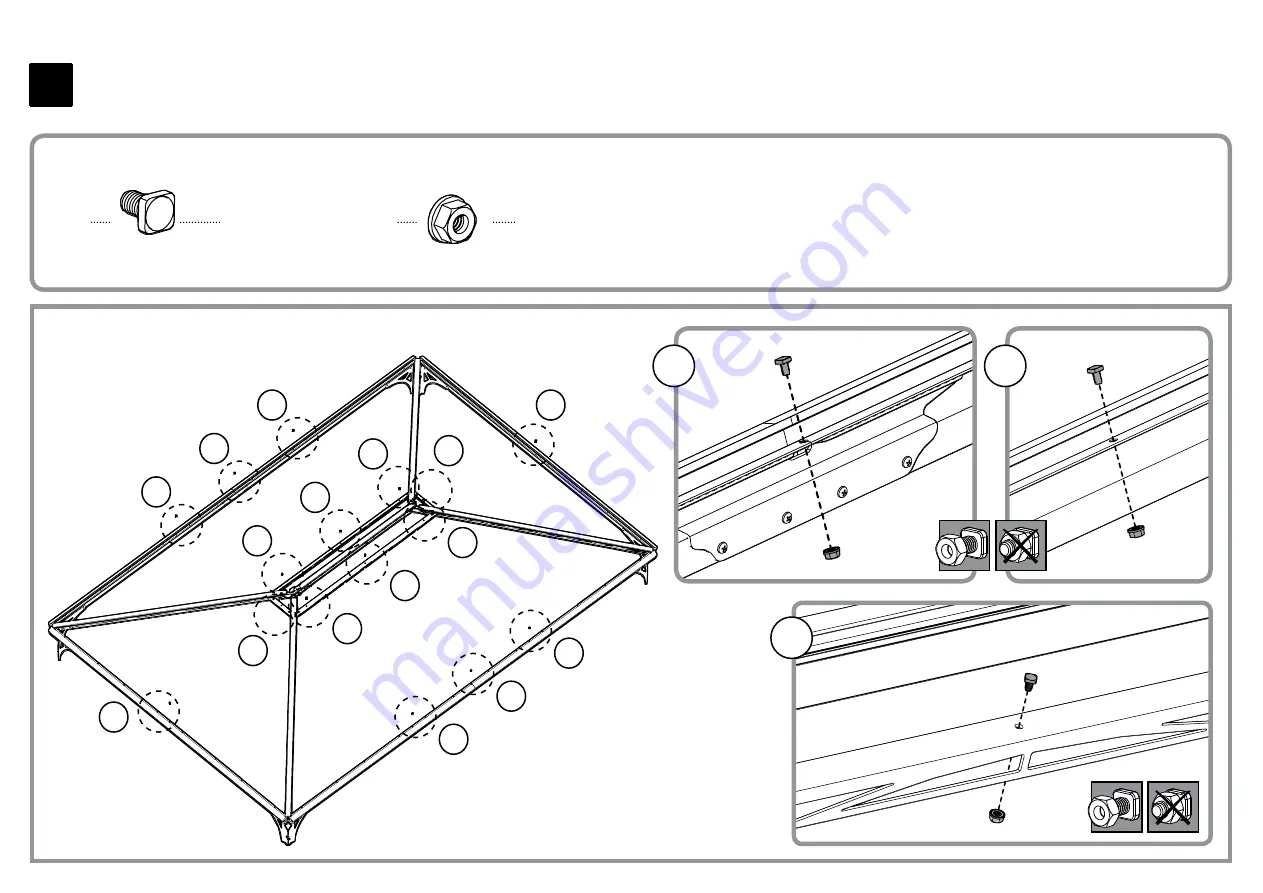 Palram HG9170 Assembly Instructions Manual Download Page 15