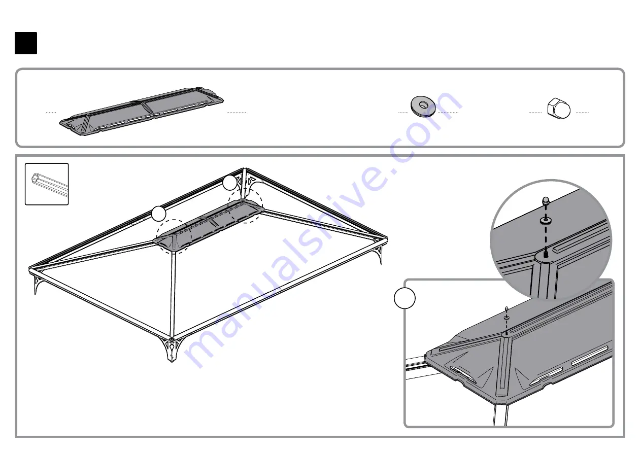 Palram HG9170 Assembly Instructions Manual Download Page 16