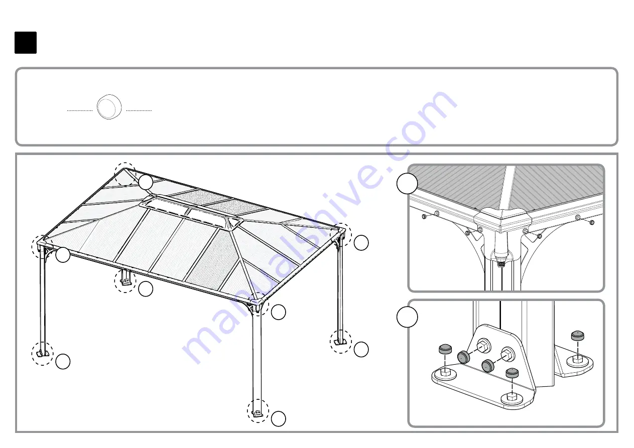 Palram HG9170 Assembly Instructions Manual Download Page 30