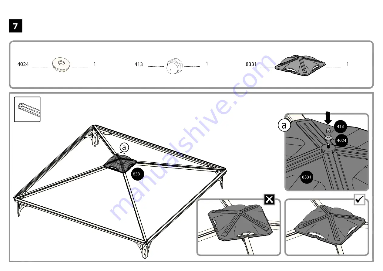 Palram Palermo 3000 Manual Download Page 39