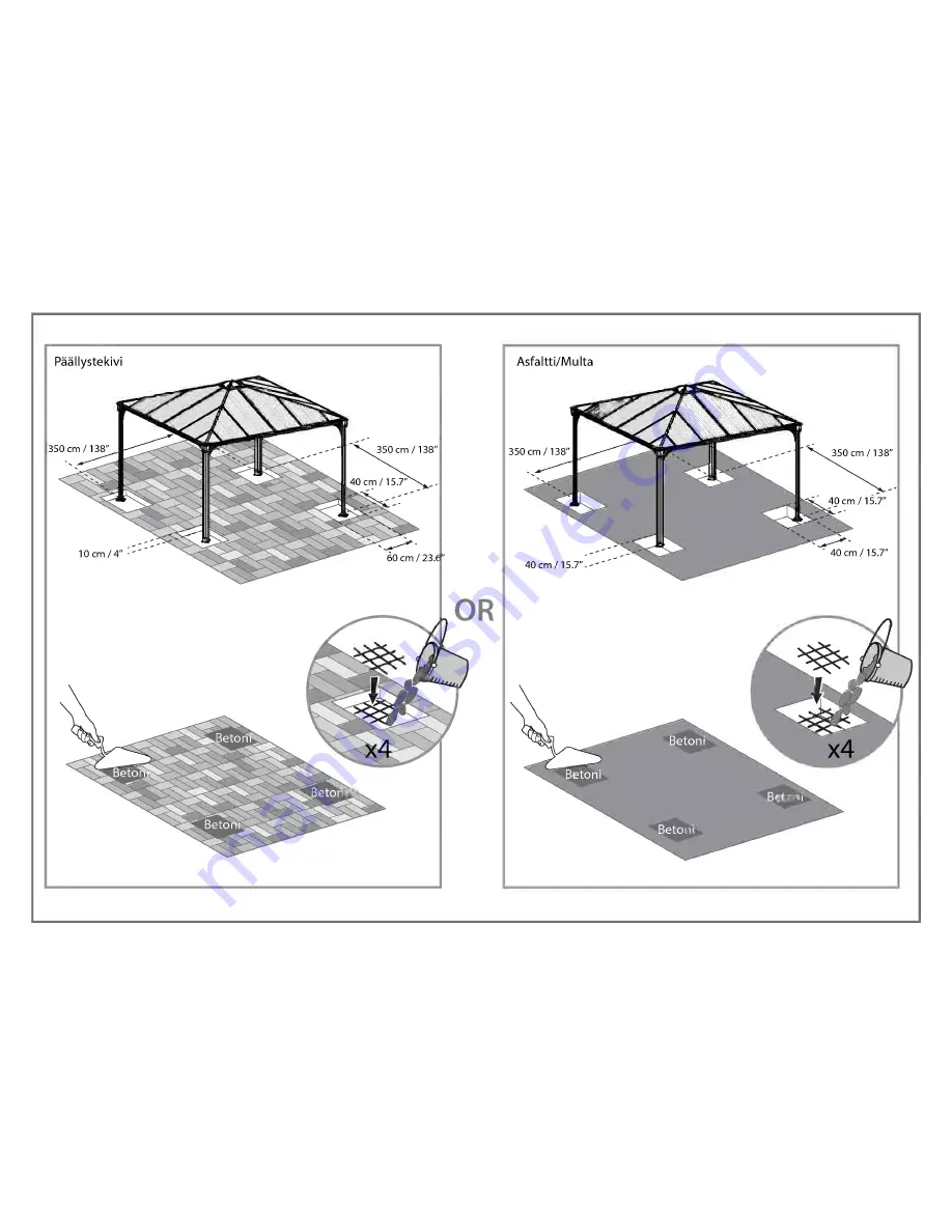 Palram Palermo 3600 Manual Download Page 14