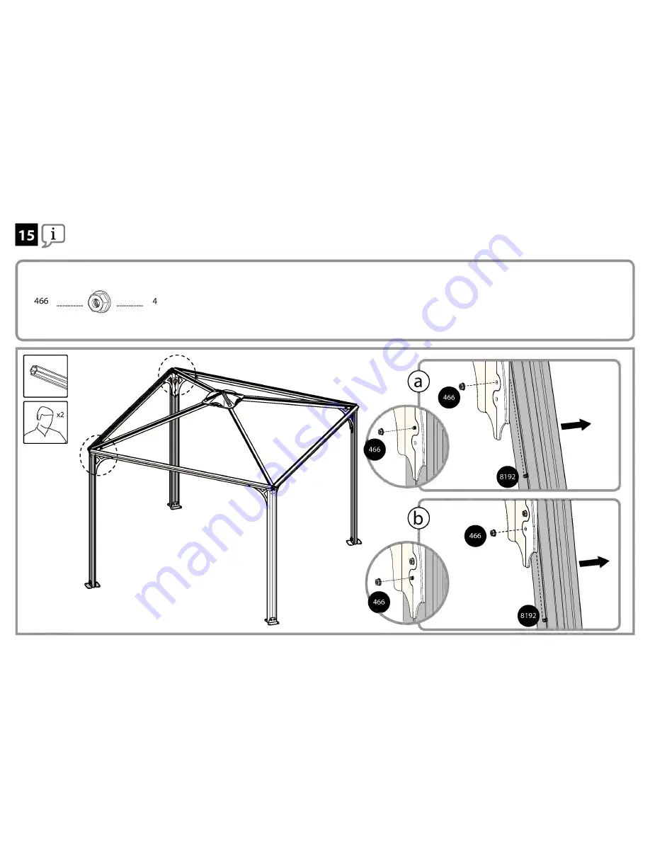 Palram Palermo 3600 Manual Download Page 49