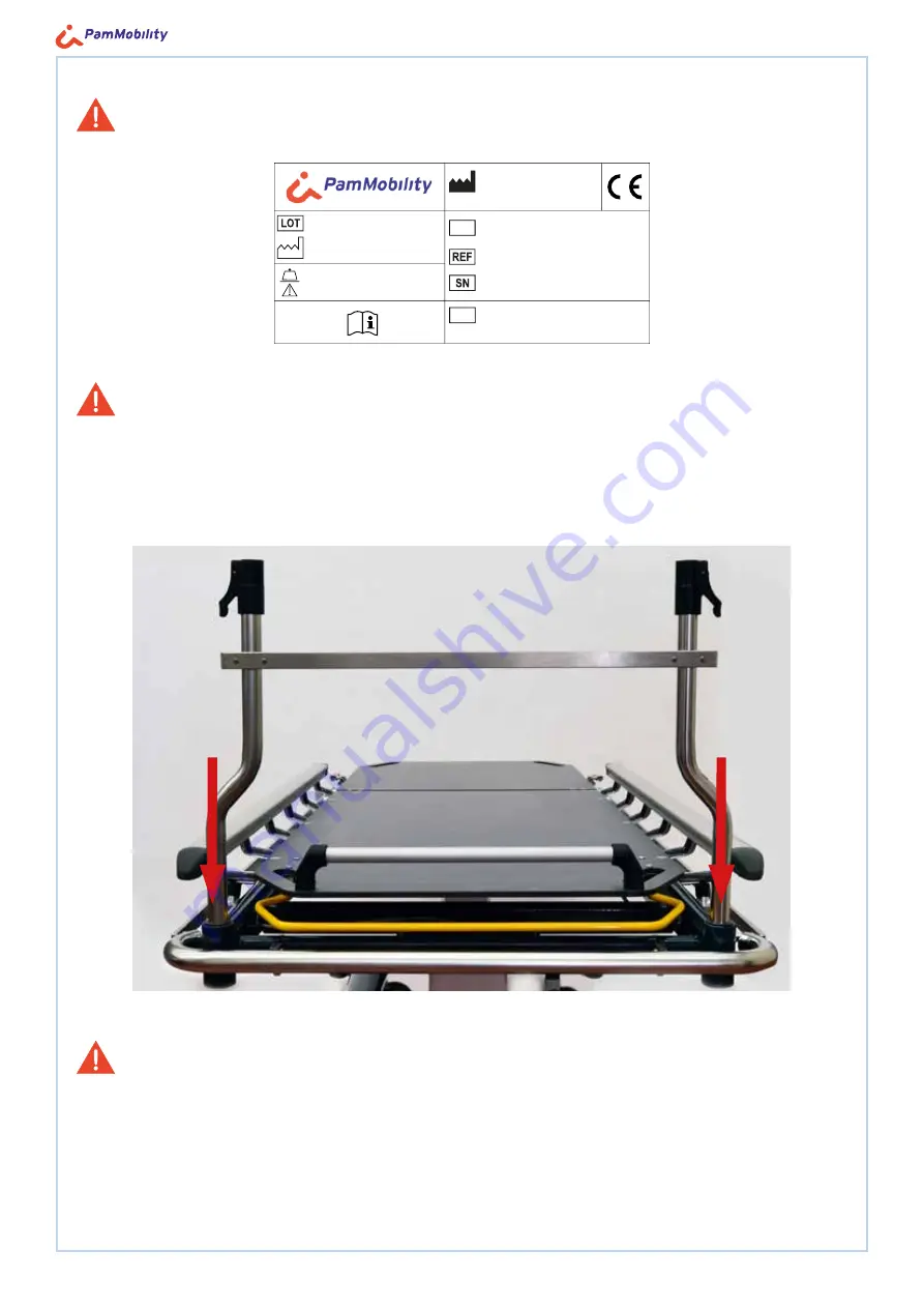 PamMobility 4061333149312 Instructions For Use And Maintenance Manual Download Page 36