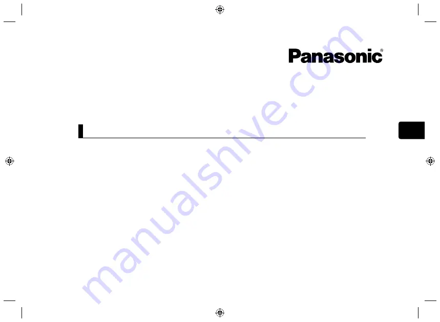 Panasonic 0001144762 Скачать руководство пользователя страница 171