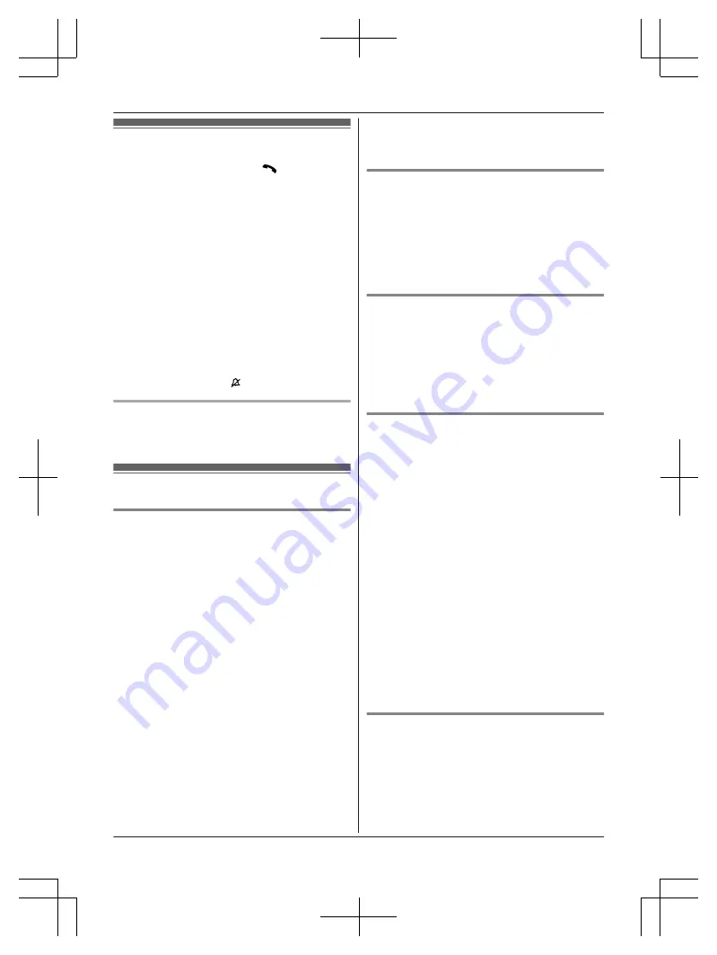 Panasonic 2 Line KX-TG9541C Скачать руководство пользователя страница 23