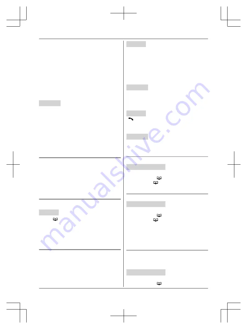 Panasonic 2 Line KX-TG9541C Operating Instructions Manual Download Page 33