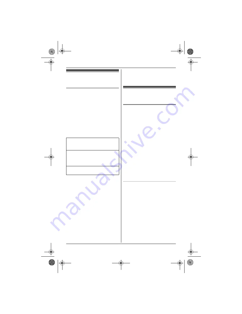 Panasonic 2Line KX-TG8280FX Скачать руководство пользователя страница 27