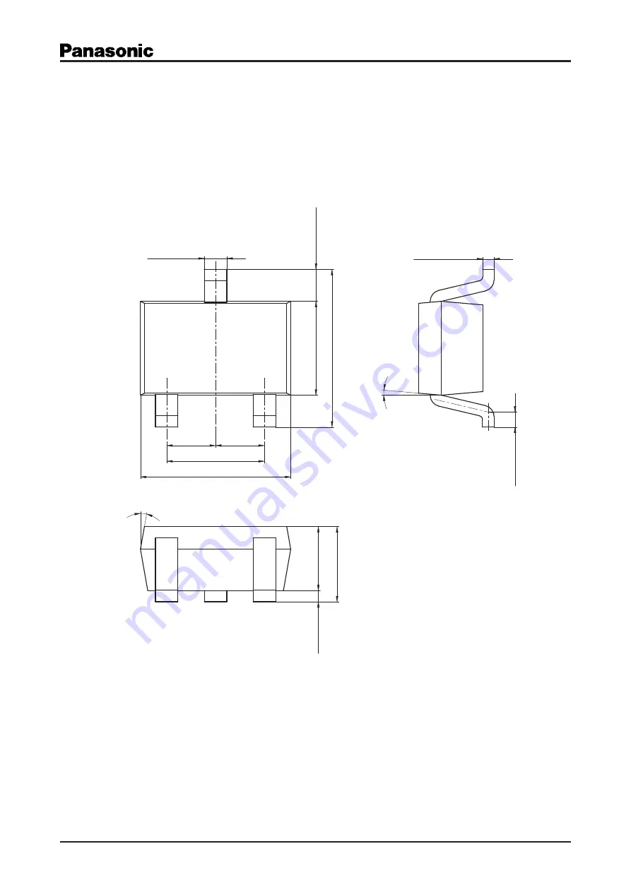 Panasonic 2SD1821A Specification Sheet Download Page 3