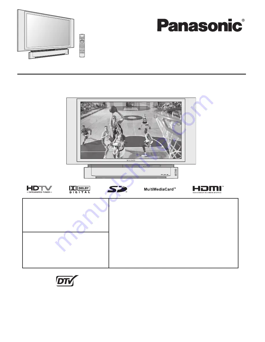 Panasonic 60LCX64 - PT - 60