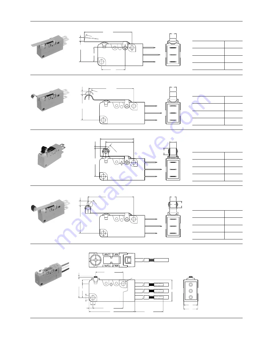 Panasonic ABV Specification Sheet Download Page 5