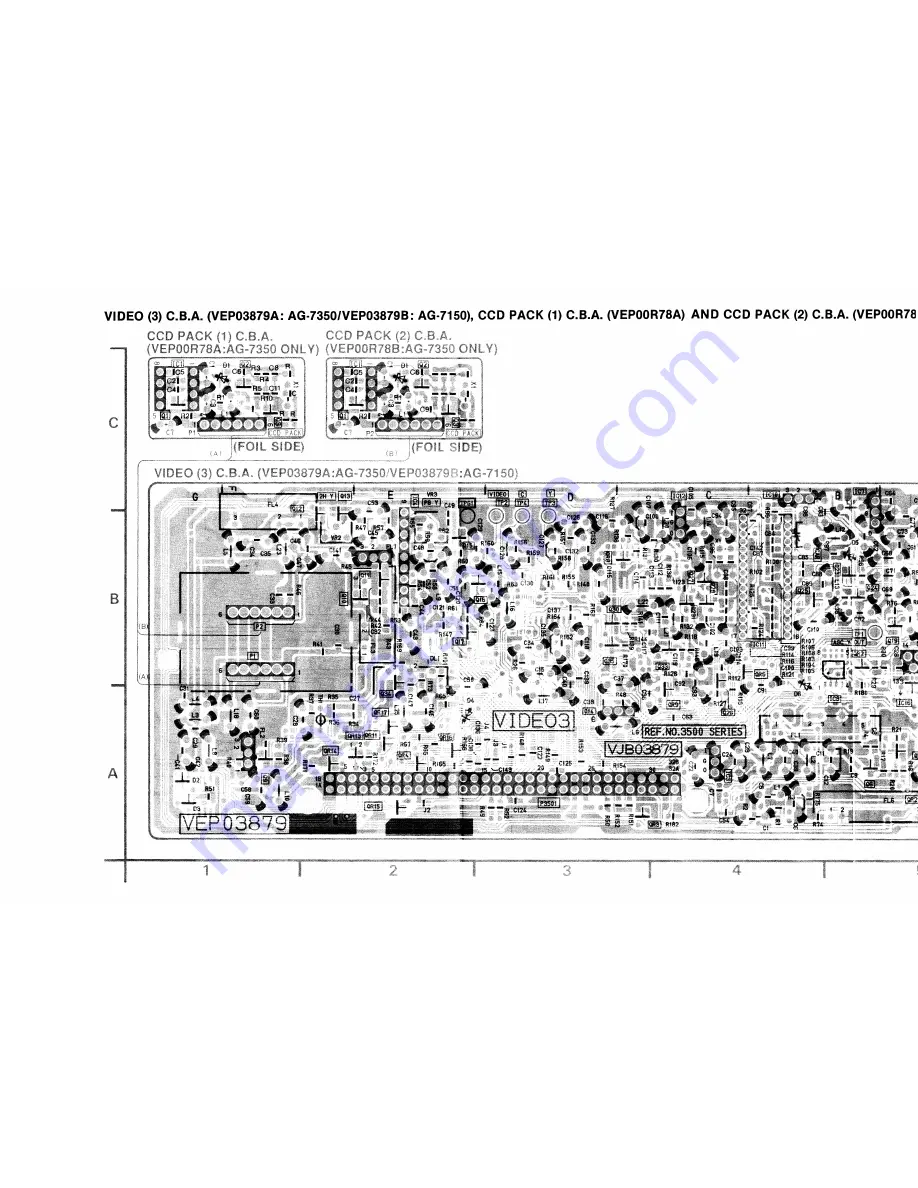 Panasonic AG-7150 Service Manual Download Page 133