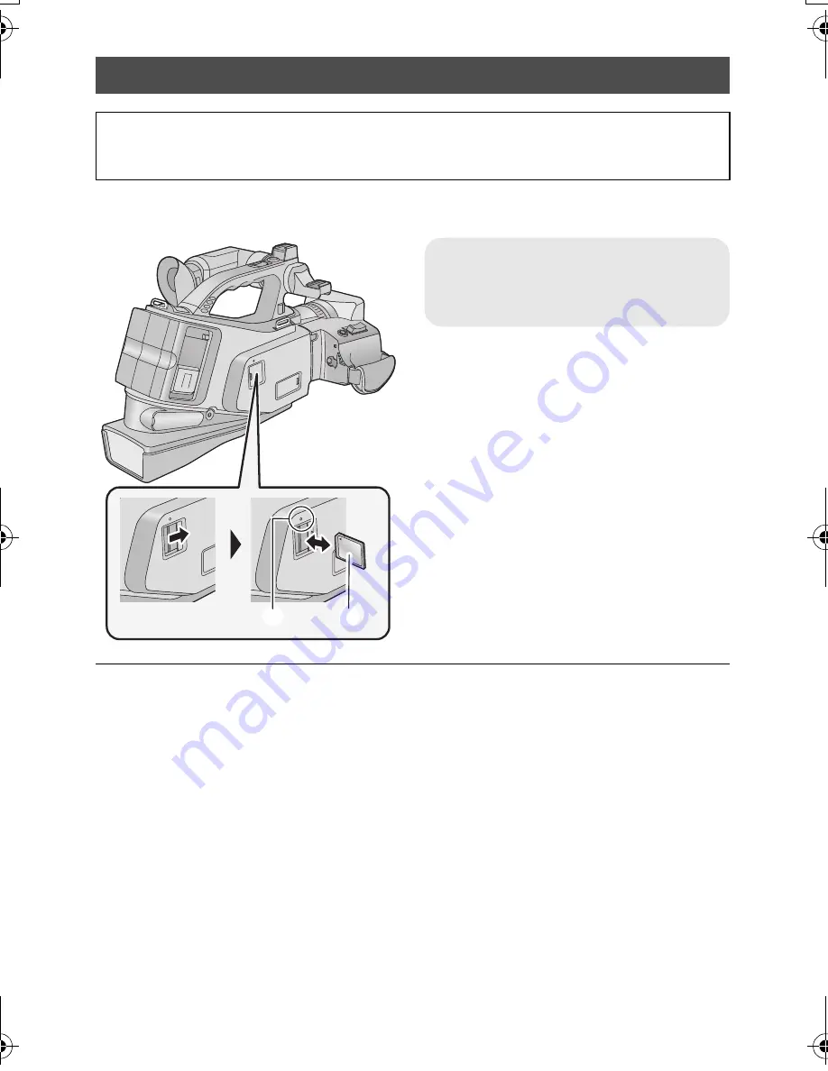 Panasonic AG-AC7P Operating Instructions Manual Download Page 22