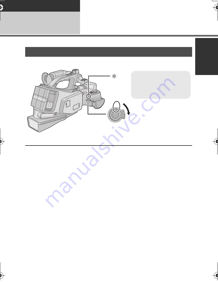 Panasonic AG-AC7P Operating Instructions Manual Download Page 23