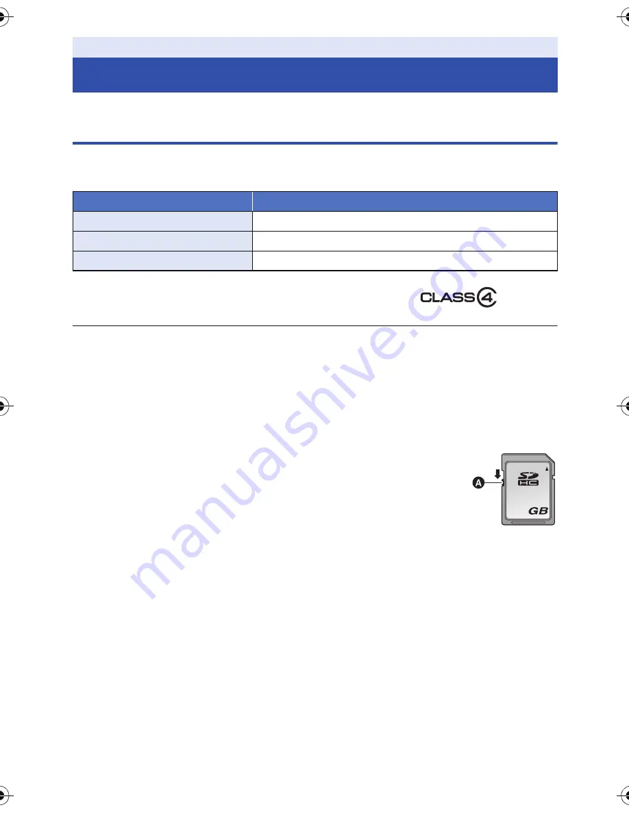 Panasonic AG-AC90EJ Operating Instructions Manual Download Page 16