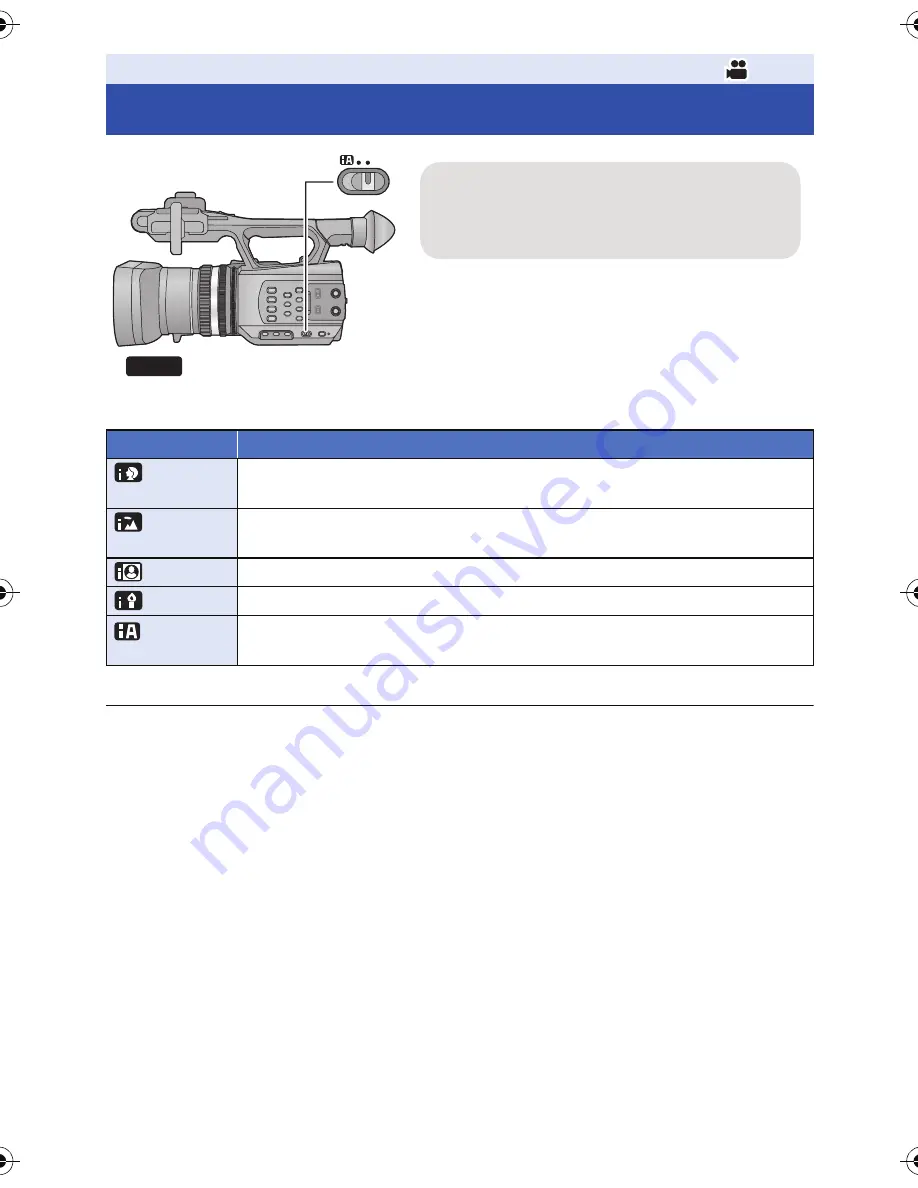 Panasonic AG-AC90EJ Operating Instructions Manual Download Page 33