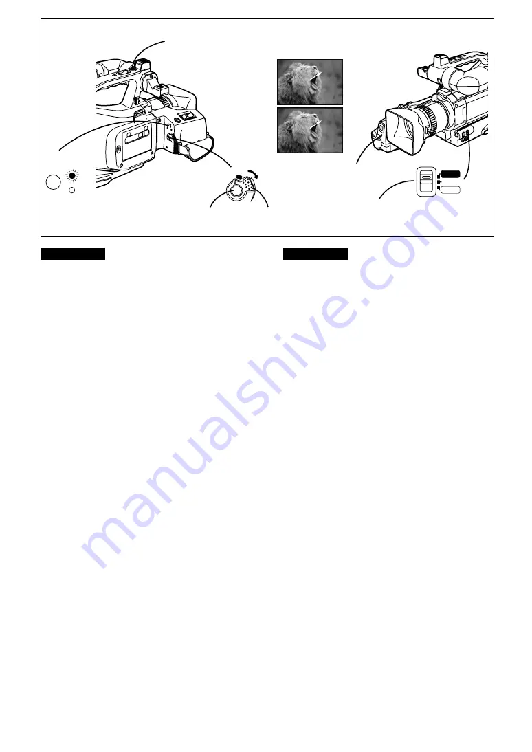 Panasonic AG- DVC 15P Operating Instructions Manual Download Page 19