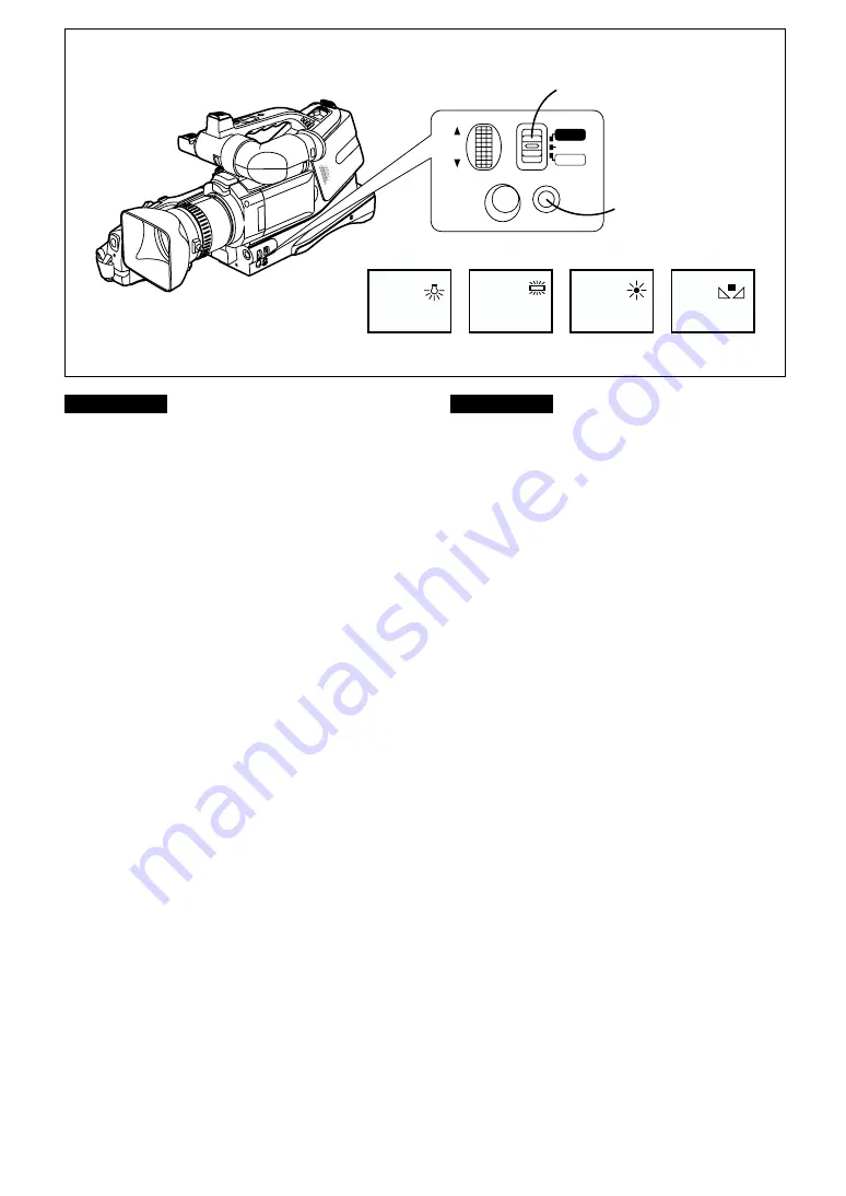 Panasonic AG- DVC 15P Operating Instructions Manual Download Page 45