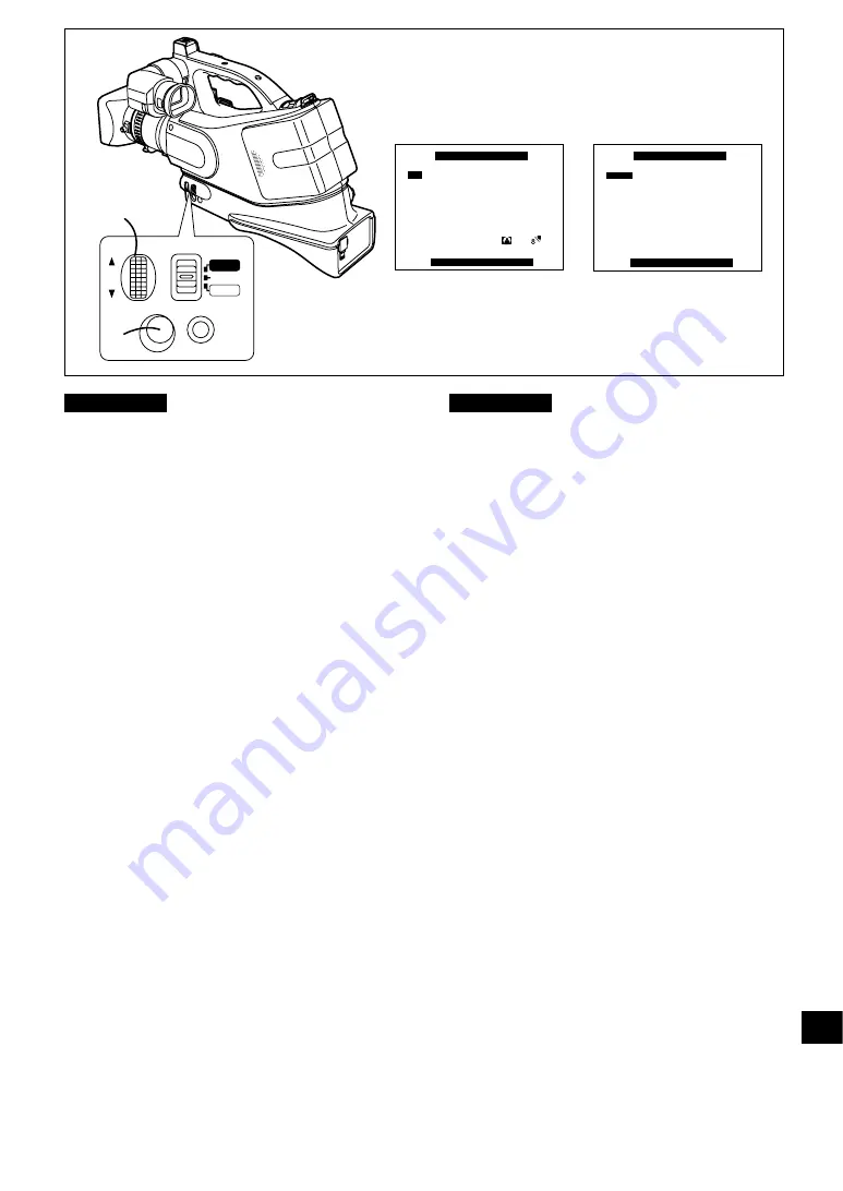 Panasonic AG-DVC10 Скачать руководство пользователя страница 61