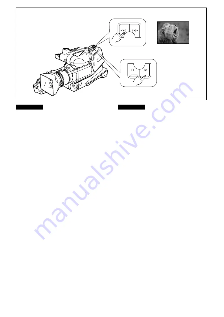 Panasonic AG-DVC15P Operating Instructions Manual Download Page 20