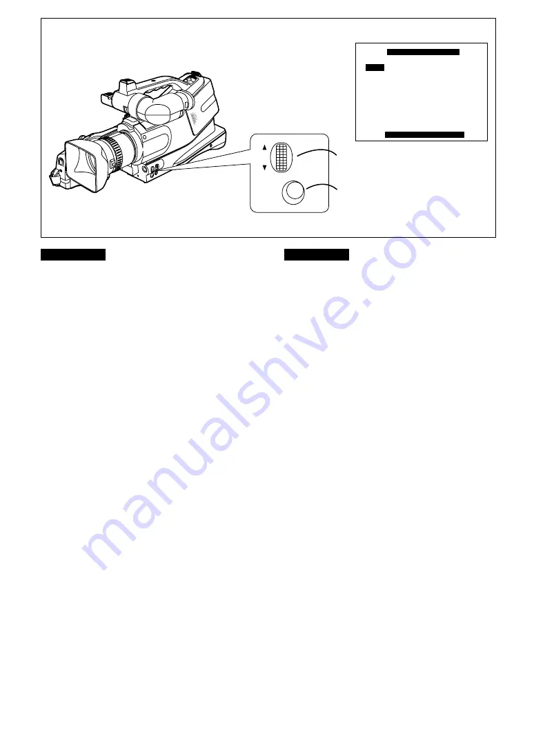 Panasonic AG-DVC15P Operating Instructions Manual Download Page 25