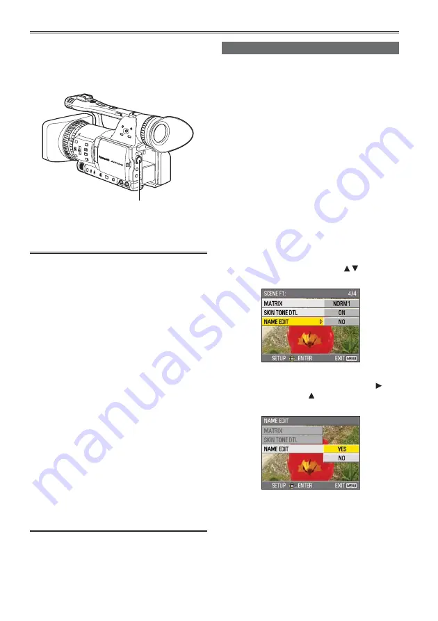 Panasonic AG HMC150 - AVCCAM Camcorder - 1080p Operating Instructions Manual Download Page 50