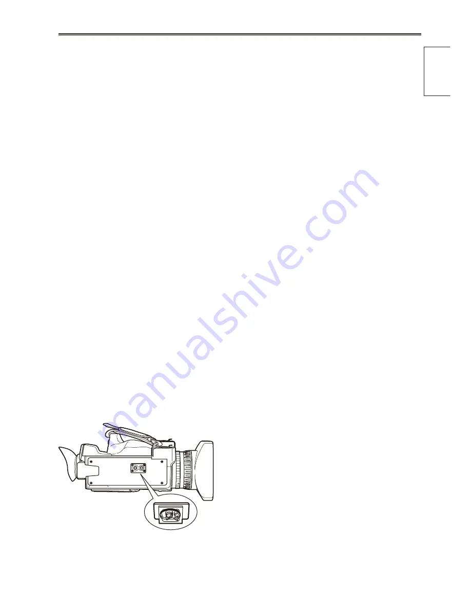 Panasonic AG HPX170 - Pro 3CCD P2 High-Definition Camcorder Operating Instructions Manual Download Page 9