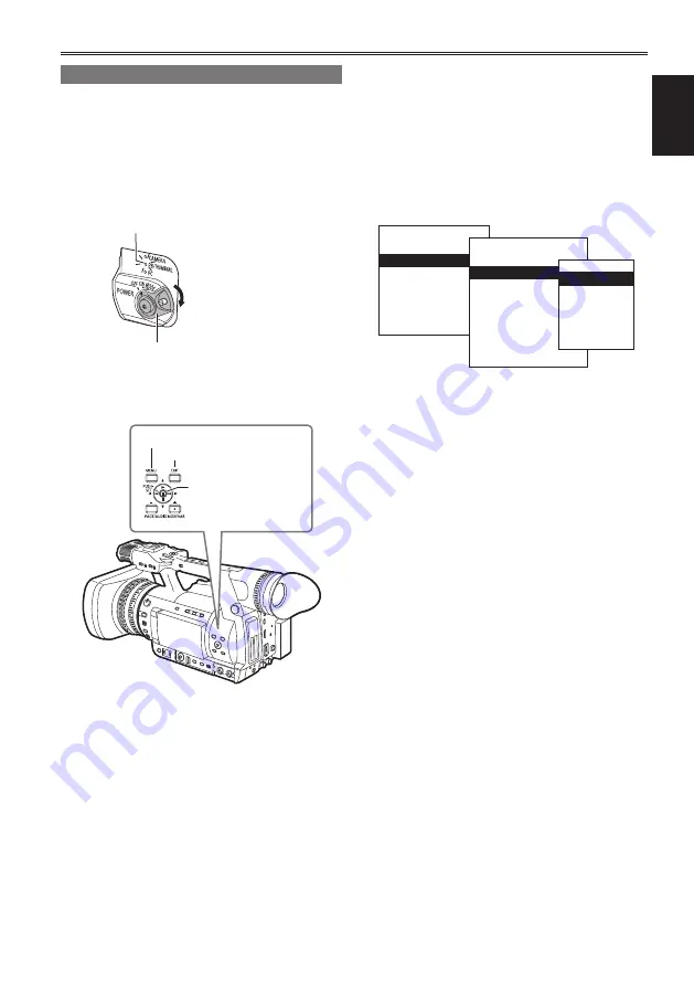 Panasonic AG-HPX255EN Скачать руководство пользователя страница 13