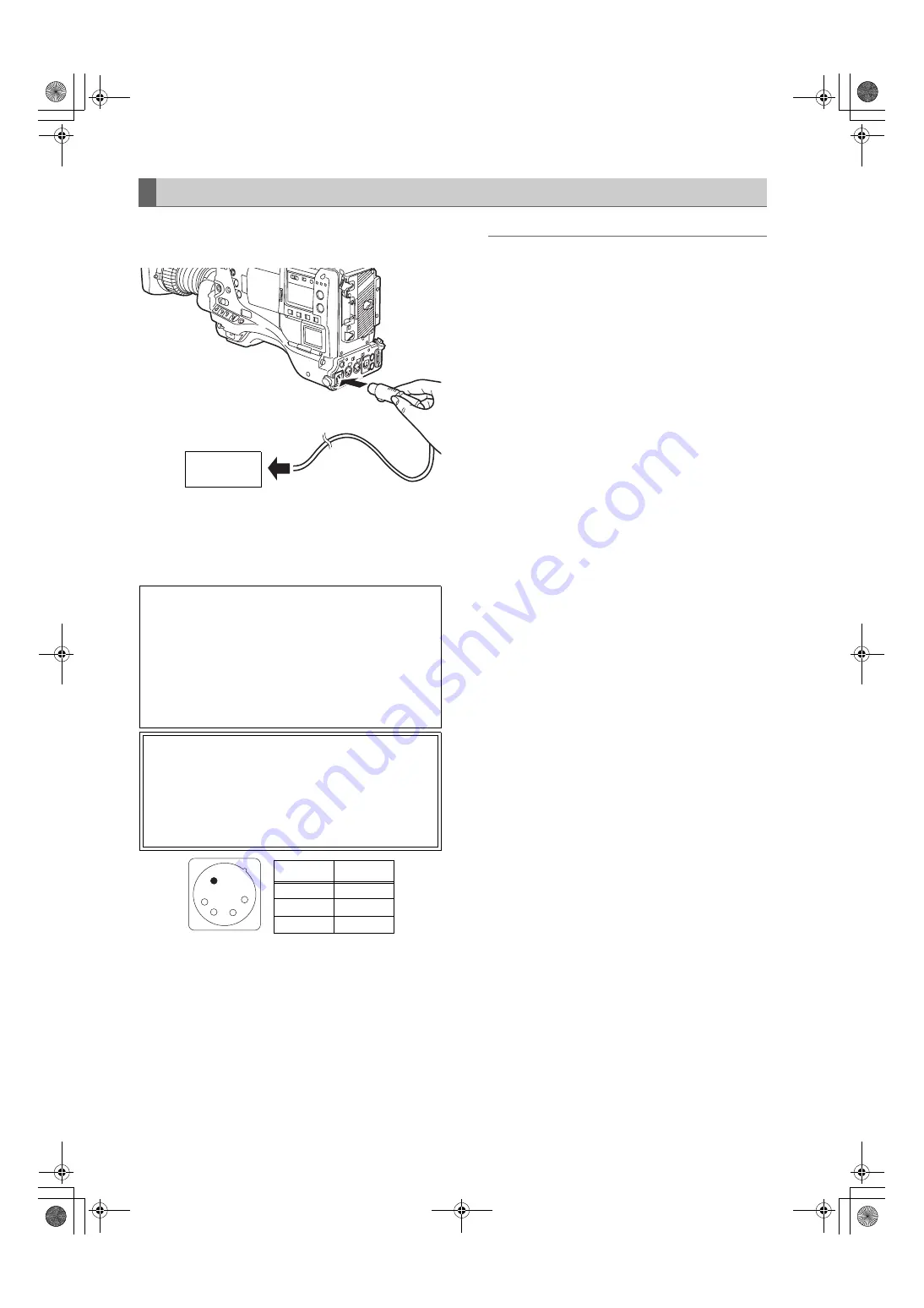 Panasonic AG-HPX300 Operating Instructions Manual Download Page 104