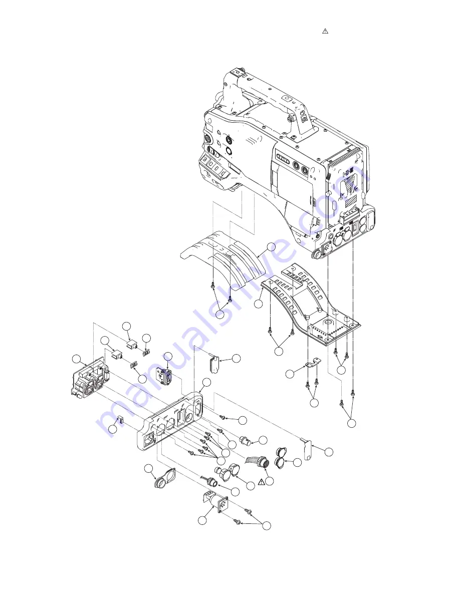 Panasonic AG-HPX500 Service Manual Download Page 181