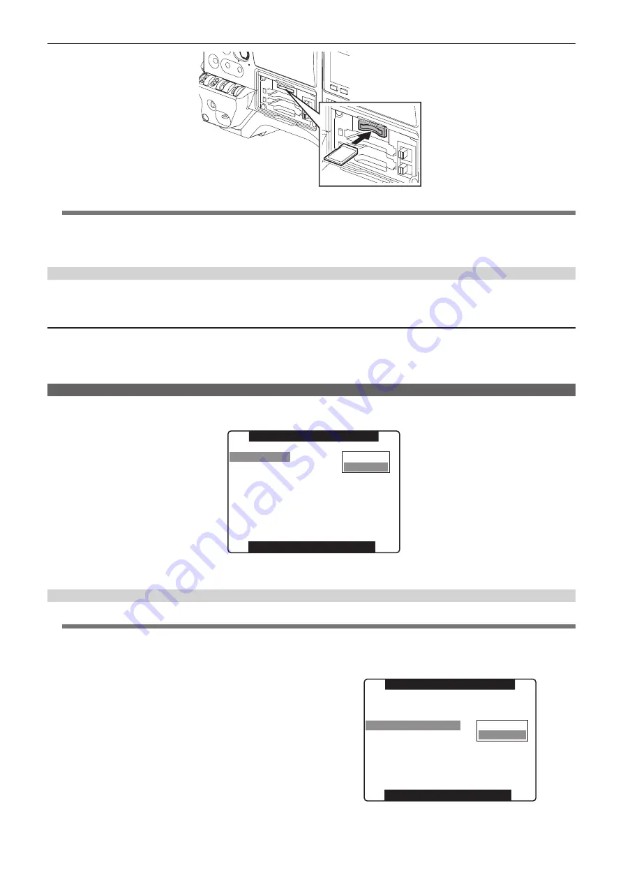 Panasonic ag-hpx600ej Operating Instructions Manual Download Page 85