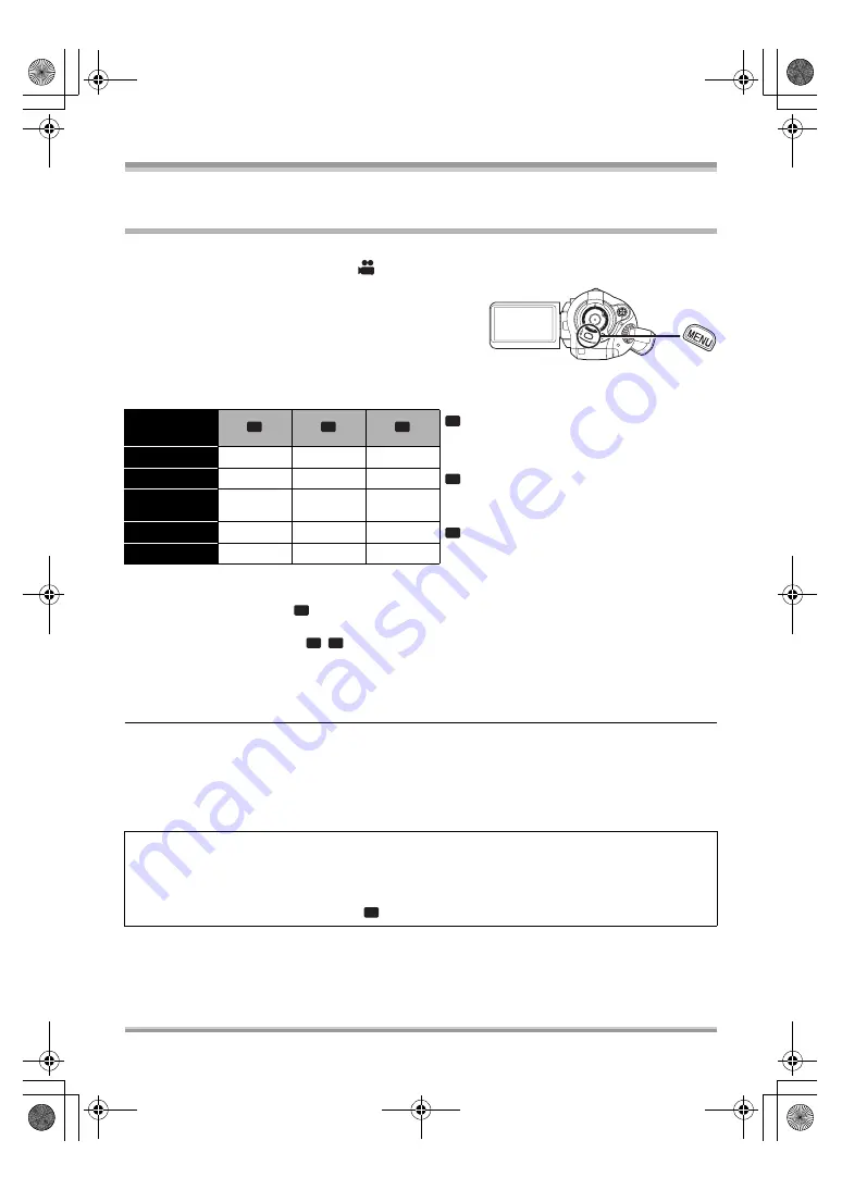 Panasonic AG-HSC1UP Operating Instructions Manual Download Page 47