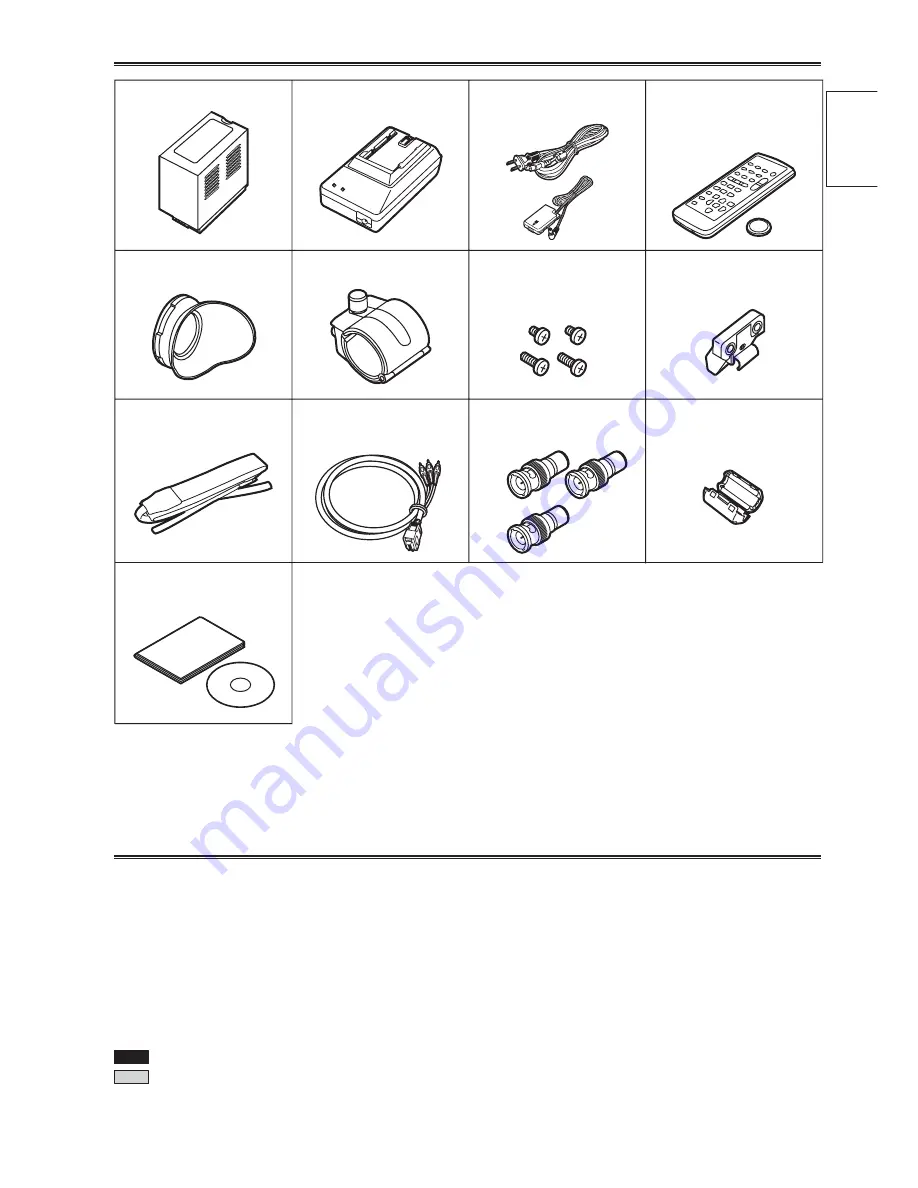 Panasonic AG HVX200 - Camcorder Operating Instructions Manual Download Page 11