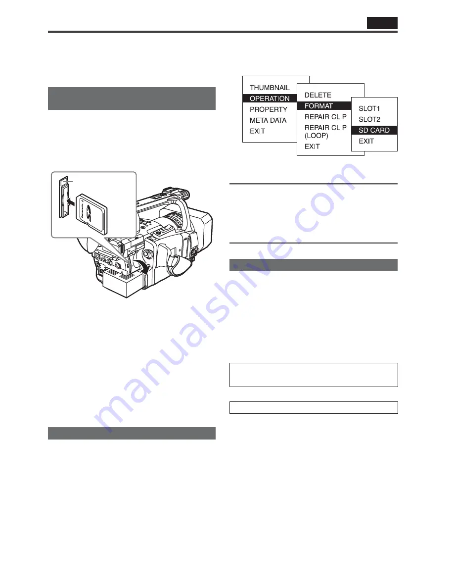 Panasonic AG HVX200 - Camcorder Operating Instructions Manual Download Page 32