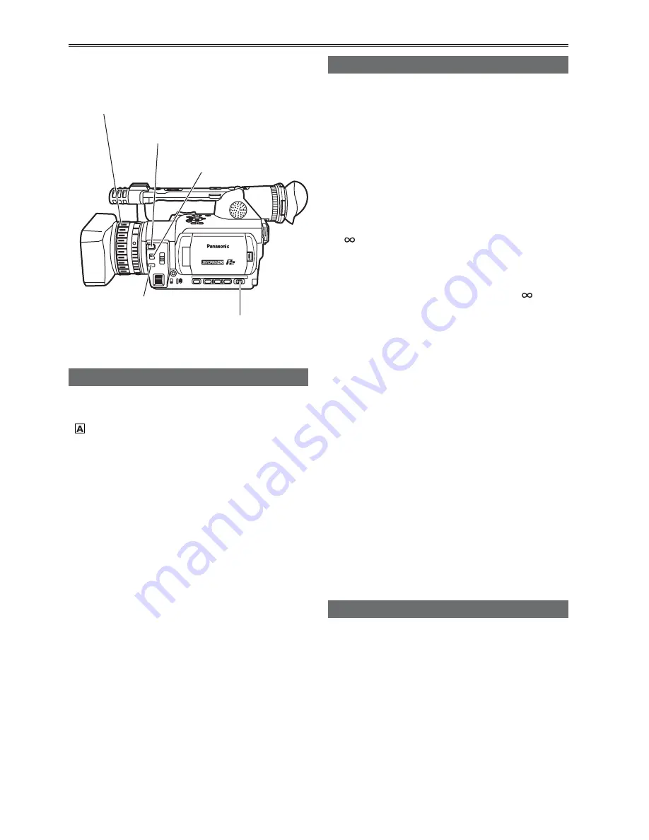 Panasonic AG-HVX200AP Operating Instructions Manual Download Page 38